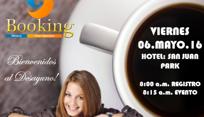 Desayuno presentación Booking México Qro San Juan 